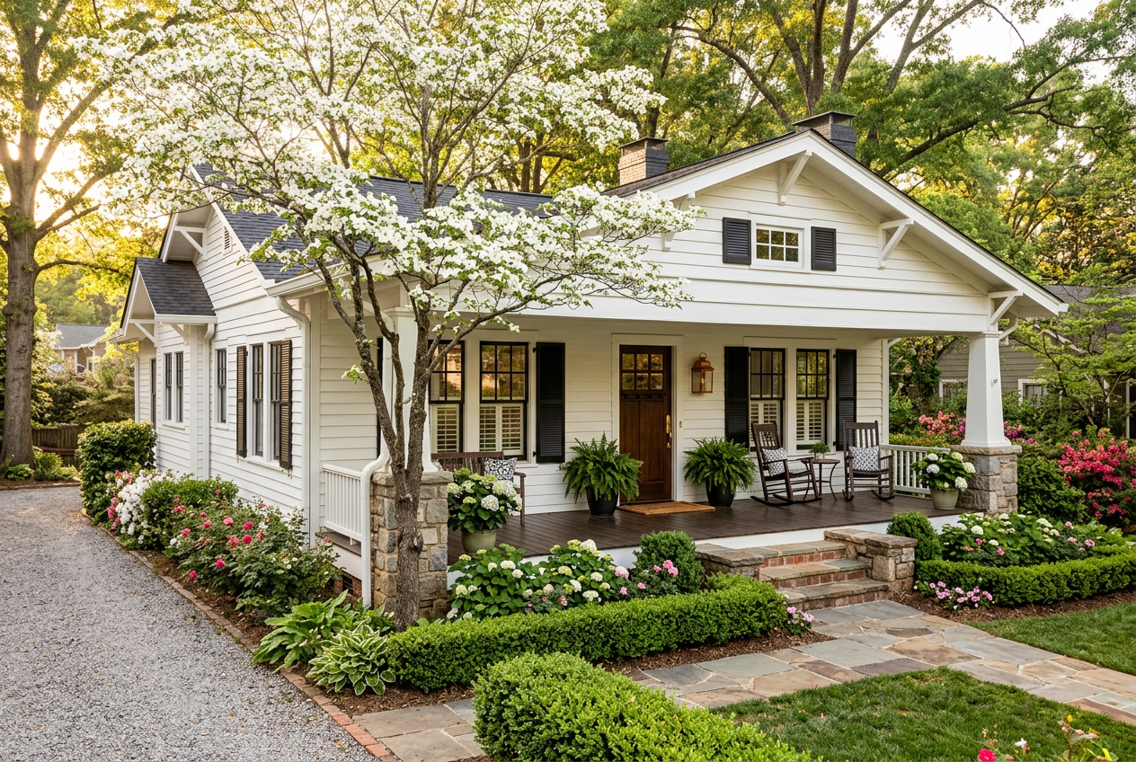 Sample listing imagery, a Decatur bungalow